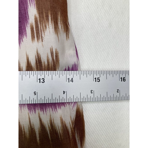 Trina Turk Ikat Geometric Print Halter Women's Cotton Dress Size 6 - Picture 7 of 10